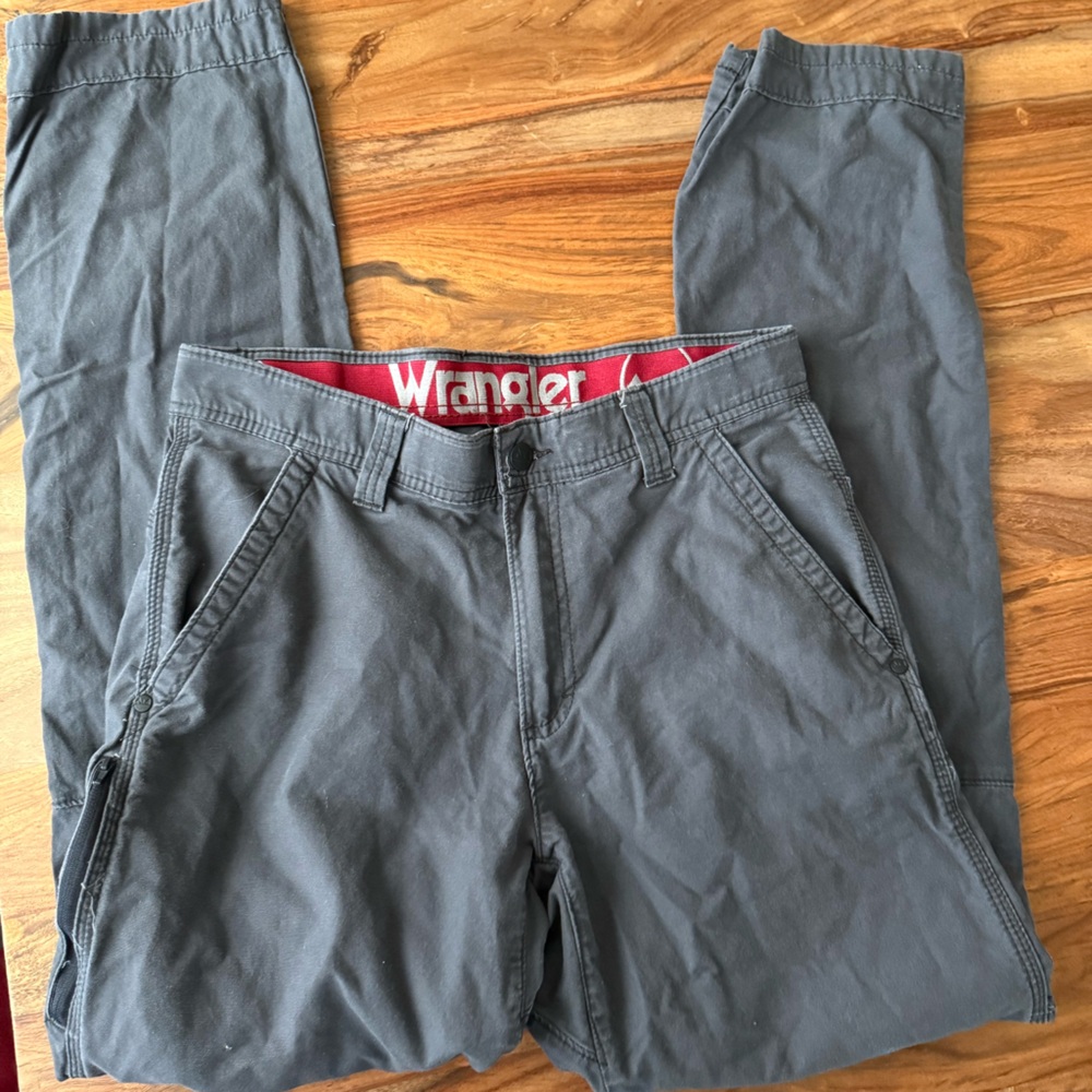 Wrangler Men's Charcoal Jeans 30Wx32L